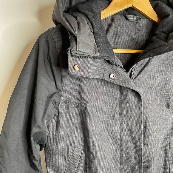 Lululemon Blizzard‎ Parka Black Heathered Dark Gray Coat Jacket 6 Down Winter - Picture 5 of 16
